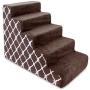 USA Made Pet Steps/Stairs with CertiPUR-US Certified Foam for Dogs & Cats by Best Pet Supplies