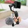 Ulanzi PT-3 Triple Cold Shoe Mounts Plate,Microphone Led Video Light Stand Extension Compatible for DJI OSMO Mobile 2/Zhiyun Smooth 4/Feiyu Vimble 2 Gimbal Stabilizer Ulanzi PT-3 Triple Cold Shoe Mounts Plate,Microphone Led Video Light Stand Extension Compatible for DJI OSMO Mobile 2/Zhiyun Smooth 4/Feiyu Vimble 2 Gimbal Stabilizer