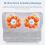 Neck Massager,Shiatsu Neck and Back Massager with Heat,Electric Back Massage Pillow with 16 Deep Tissue Massage Nodes for Back,Cervical,Shoulder,Foot,Body Muscle Pain Relief,Relaxation Christmas Gifts