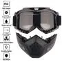 Freehawk Motorcycle Goggles Mask Detachable, Safety Goggles Mask, Road Riding UV Motorbike Glasses with Dustproof Mask, Cool Helmet Glasses Windproof Freehawk Motorcycle Goggles Mask Detachable, Safety Goggles Mask, Road Riding UV Motorbike Glasses with Dustproof Mask, Cool Helmet Glasses Windproof