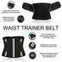 Hourglass Waist Trainer Slimming Belly Belt Neoprene Sauna Sweat Band Girdle for Women Weight Loss Back Support