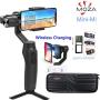 Moza Mini-MI 3-Axis Smartphone Wireless Charging Gimbal Stabilizer, Multiple Subjects Detection, Inception Mode, Timelapse for iPhone X/8/7/7 Plus/6/6 Plus,Samsung Galaxy S8+/S8/S7 (with Gopro Adapter