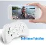 fosa Wireless Retro Bluetooth Game Controller, Universal Mini Gamepad Handle Joystick Gaming Controller Remote for iOS Android Windows(White) fosa Wireless Retro Bluetooth Game Controller, Universal Mini Gamepad Handle Joystick Gaming Controller Remote for iOS Android Windows(White)