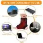 Heated Ankle Support Wraps Breathable Ankle Brace for Running Basketball Ankle Sprain Wrap Men Women, Left Right Foot Brace Heated Ankle Support Wraps Breathable Ankle Brace for Running Basketball Ankle Sprain Wrap Men Women, Left Right Foot Brace