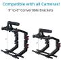 FILMCITY POWER DSLR Video Camera Shoulder Mount Cage Rig Kit (FC-03-P) with Matte Box & Follow focus | Free Accessories