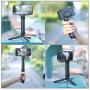 ULANZI Carbon Fiber Handle Grip, Lightweight Extension Monopod Pole Stick for Gimbal Smartphone Cameras