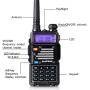 Ham Radio Baofeng Radio 8Watt UHF VHF Dual Band Baofeng Walkie Talkie with 2 Rechargeable 1800mAh Battery Handheld Radio with TIDRADIO Driver Free Programming Cable