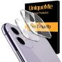 [ 2 Pack] UniqueMe Camera Lens Protector for iPhone 11 Tempered Glass, Easy Install 9H Hardness Bubble Free