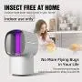 MiUONG Indoor Insect Trap Mosquito Trap Killer Fruit Fly Trap: Fruit Fly, Bug, Gnat, Insect Killer - Sticky Glue Boards No Zapper (White) MiUONG Indoor Insect Trap Mosquito Trap Killer Fruit Fly Trap: Fruit Fly, Bug, Gnat, Insect Killer - Sticky Glue Boards No Zapper (White)