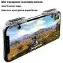 Mobile Game Controller, Norhu Phone Game Triggers - Sensitive Shoot and Aim Buttons Shooter Handgrip- 1Pair(L1R1) (Silver) Mobile Game Controller, Norhu Phone Game Triggers - Sensitive Shoot and Aim Buttons Shooter Handgrip- 1Pair(L1R1) (Silver)
