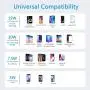 Amoner Wireless Charger, Qi-Certified 15W Fast Wireless Charging Stand Compatible with Galaxy S10/S9/S9+/S8/S8+, iPhone 11/11 Pro/11 Pro Max/Xs Max/Xs/XR/X/8/8Plus(No AC Adpater) Amoner Wireless Charger, Qi-Certified 15W Fast Wireless Charging Stand Compatible with Galaxy S10/S9/S9+/S8/S8+, iPhone 11/11 Pro/11 Pro Max/Xs Max/Xs/XR/X/8/8Plus(No AC Adpater)