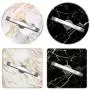 YDY 4 Pack Cell Phone Ring Holder, Transparent Finger Kickstand 360°Rotation Phone Ring Grip for Smartphone, 4 Silver(2 Round+2 Square) (Marble) YDY 4 Pack Cell Phone Ring Holder, Transparent Finger Kickstand 360°Rotation Phone Ring Grip for Smartphone, 4 Silver(2 Round+2 Square) (Marble)