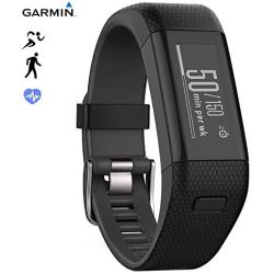 Garmin Vivosmart HR+ Activity Tracker Regular Fit, Black (010-N1955-36) - (Renewed)