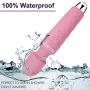 Personal Wand Cordless Massagers Handheld for Muscle Aches and Sports Recovery Relaxation Massage Mini Quiet Rechargeable 8 Powerful Speeds 20 Vibration Patterns Waterproof Great for Gifts