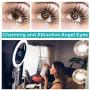 KEAYEO 14" LED Selfie Ring Light with Tripod Stand and Phone Holder for Live Stream, Makeup, Camera Beauty LightRing Tripod for YouTube Video, Photography Compatible for iPhone Android