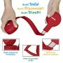 Midola Volume Limited 85dB Kids Headphone Bluetooth Wireless Over Ear Foldable Stereo Sound Noise Protection Headset with AUX 3.5mm Cord Mic for Boys Girls Cellphone Ipad Tablets TV Notebook Red