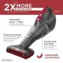 BLACK+DECKER dusbuster Handheld Vacuum for Car, Cordless, Gray (HLVB315JA26)