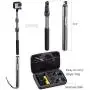 Smatree Carbon Fiber Selfie Stick Tripod Extension Monopod Compatible for GoPro Hero 8/7/6/5/4/3 plus/3/2018/Fusion/AKASO/SJCAM SJ4000 Xiaomi Yi/DJI OSMO Action Cameras with Tripod Smatree Carbon Fiber Selfie Stick Tripod Extension Monopod Compatible for GoPro Hero 8/7/6/5/4/3 plus/3/2018/Fusion/AKASO/SJCAM SJ4000 Xiaomi Yi/DJI OSMO Action Cameras with Tripod