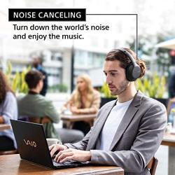 Sony Noise Cancelling Headphones WHCH710N: Wireless Bluetooth Over The Ear Headset with Mic for Phone-Call, Black (WHCH710N/B)