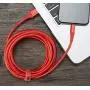AmazonBasics Double Braided Nylon Lightning to USB Cable, Advanced Collection, MFi Certified Apple iPhone Charger, Red, 10 Foot AmazonBasics Double Braided Nylon Lightning to USB Cable, Advanced Collection, MFi Certified Apple iPhone Charger, Red, 10 Foot
