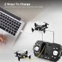 DROCON Mini Drones for Kids, Portable Pocket Quadcopter with Altitude Hold Mode, One-Key Take-Off & Landing, 3D Flips and Headless Mode, Easy to Fly for Beginners