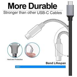 FunMax USB 3.0 Fast Charging Cable for Nintendo Switch,Pro Controller,Type C Charger (3.3FT) Nintendo Switch Car Charger Cord