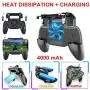 RONSHIN Wireless Controller,Mobile Phone Game Controller Joystick Cooling Fan Gamepad for PUBG Android iOS Gifts for Boys