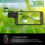 Xenvo Pro Lens Kit for iPhone, Samsung, Pixel, Macro and Wide Angle Lens with LED Light and Travel Case