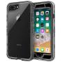 iPhone 8 Plus Case, iPhone 7 Plus Case, Anuck Crystal Clear 3 in 1 Heavy Duty Defender Shockproof Full-Body Protective Case Hard PC Shell & Soft TPU Bumper Cover for iPhone 7 Plus/8 Plus, Clear Black