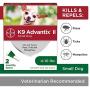 Bayer K9 Advantix II Flea, Tick and Mosquito Prevention for Small Dogs, 4-10 lbs