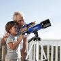 Emarth Telescope, Travel Scope, 70mm Astronomical Refracter Telescope with Tripod & Finder Scope, Portable Telescope for Kids Beginners (Blue)