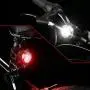 Ascher USB Rechargeable Bike Light Set,Super Bright Front Headlight and Rear LED Bicycle Light,650mah Lithium Battery,4 Light Mode Options(2 USB cables and 4 Strap Included) Ascher USB Rechargeable Bike Light Set,Super Bright Front Headlight and Rear LED Bicycle Light,650mah Lithium Battery,4 Light Mode Options(2 USB cables and 4 Strap Included)