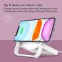 Wireless Charging Stand 10W by Playa (Wireless Charger Compatible w/iPhone SE, iPhone 11, Galaxy, Pixel, More) No Power Adapter (Required)