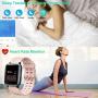 Willful Smart Watch for Android Phones Compatible iPhone Samsung IP68 Swimming Waterproof Smartwatch Sports Watch Fitness Tracker Heart Rate Monitor Digital Watch Smart Watches for Men Women (Pink)