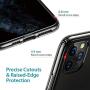 ESR Metal Kickstand Designed for iPhone 11 Pro Max Case, [Vertical and Horizontal Stand] [Reinforced Drop Protection] Flexible TPU Soft Back for iPhone 11 Pro Max (2019 Release), Transparent Black