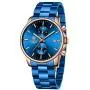 GOLDEN HOUR Mens Watches with Black/Silver Stainless Steel and Metal Casual Waterproof Chronograph Quartz Watch, Auto Date in Colorful Hands GOLDEN HOUR Mens Watches with Black/Silver Stainless Steel and Metal Casual Waterproof Chronograph Quartz Watch, Auto Date in Colorful Hands