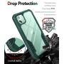 MOBOSI Vanguard Armor Designed for iPhone 11 Case, Rugged Cell Phone Cases, Heavy Duty Military Grade Shockproof Drop Protection Cover for iPhone 11 6.1 Inch 2019 (Green)