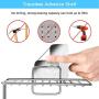 SPACEREST Adhesive Toilet Paper Holder with Shelf - SUS 304 Stainless Steel Toilet Paper Roll Holder -Chrome