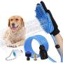 Pet Bathing Tool Pet Grooming Glove Pet Hair Remover for Dog Bath with Long Hose & 3 Adapters Compatible Shower Bath Tub & Outdoor Garden Pet Bathing Tool Pet Grooming Glove Pet Hair Remover for Dog Bath with Long Hose & 3 Adapters Compatible Shower Bath Tub & Outdoor Garden
