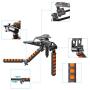 Neewer Aluminium Alloy Foldable Rig Movie Kit Film Making System Shoulder Mount Support Rig Stabilizer for DSLR Camera and Camcorder Such as Canon,Nikon D7100/D7200,Sony A7/A7R/A7S/A7II(Orange)