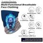 Multifunctional American Football 3D Face Mask Scarf Bandanas Neck Gaiter