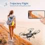 SNAPTAIN SP650 1080P Drone with Camera for Adults 1080P HD Live Video Camera Drone for Beginners w/Voice Control, Gesture Control, Circle Fly, High-Speed Rotation, Altitude Hold, Headless Mode