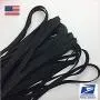Black 1/4 Inch Width Braided Elastic Band Elastic String Cord Heavy Stretch High Elasticity Knit Elastic Band for Sewing Craft DIY - 10 Yards Black 1/4 Inch Width Braided Elastic Band Elastic String Cord Heavy Stretch High Elasticity Knit Elastic Band for Sewing Craft DIY - 10 Yards