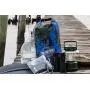 HOT Waterproof Dry Bag Backpack for Kayaking/ Rafting/ Hiking/ Camping/ Fishing/ Hunting/ Snowboarding/ Snowmobiling in Blue Camouflage + BONUS X-Large Universal Waterproof Smartphone Pouch. Cool!
