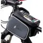 AILITRADE Bike Bag Waterproof Top Tube Phone Bag Front Frame Mountain Bicycle Touch Screen Cell Phone Holder Pouch Compatible with iPhone X, 8 Plus 7 AILITRADE Bike Bag Waterproof Top Tube Phone Bag Front Frame Mountain Bicycle Touch Screen Cell Phone Holder Pouch Compatible with iPhone X, 8 Plus 7