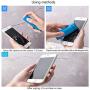 Touchscreen Mist Cleaner, Versatile Screen Cleaners, Sterilization Disinfection Cleansing, Safe for All Phones, Laptop and Tablet Screens,Two in One Spray and Microfiber Cloth (Gray)