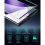 ESR Tempered-Glass Screen Protector for The Samsung Galaxy Note 20 Ultra [2-Pack] [Ultrasonic Fingerprint Compatible] [Full Screen Coverage]