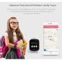 KKBEAR (Give Replaceable Strap) 3G GPS Watch for Kids Elderly,WiFi Phone Call, Real-time Tracking, Geo-Fence Touch Screen Camera SOS Alarm Anti-Lost GPS Tracker Suitable for Dementia Alzheimers