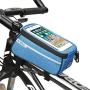SDCM 6 Inch Phone Holder Bike Bicycle Front Tube Bag Cycling Accessories Frame Waterproof Front Bags Cell Mobile Phone Case (Color : 03, Size : 6inch)