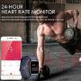 CHEREEKI Fitness Tracker, Fitness Watch with Heart Rate Monitor Waterproof IP68 1.3 Color Screen Smartwatch, Stopwatch, Step Counter, Sleep Monitor Activity Tracker for Men Women Kid